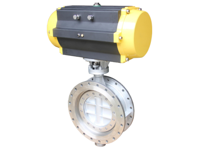 FM600-D6 Series Pneumatic Fully Fluorine-lined Flanged Butterfly Valves