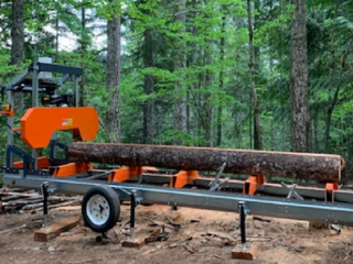 Mobile Electric Wood Sawmill