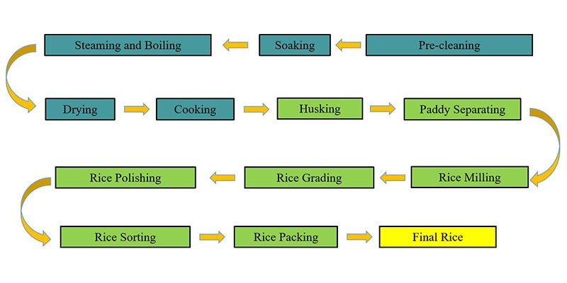 1. rice parboiling_machines processing process