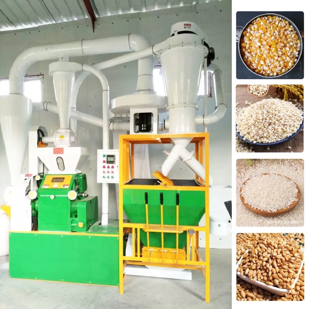 6FTS-3 Small Complete Maize Flour Mill Plant