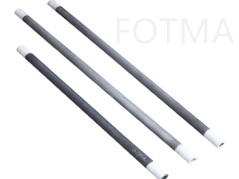 ED(RR) rod type silicon carbide heating elements.2